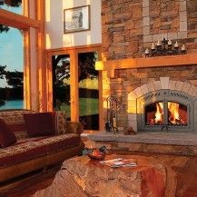 Napoleon High Country NZ6000 Wood Fireplace