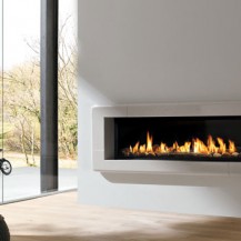 Stylish and modern gas fireplace from the brand Marquis - Infinite series